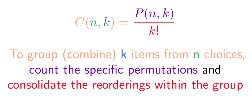 combination formula colorized