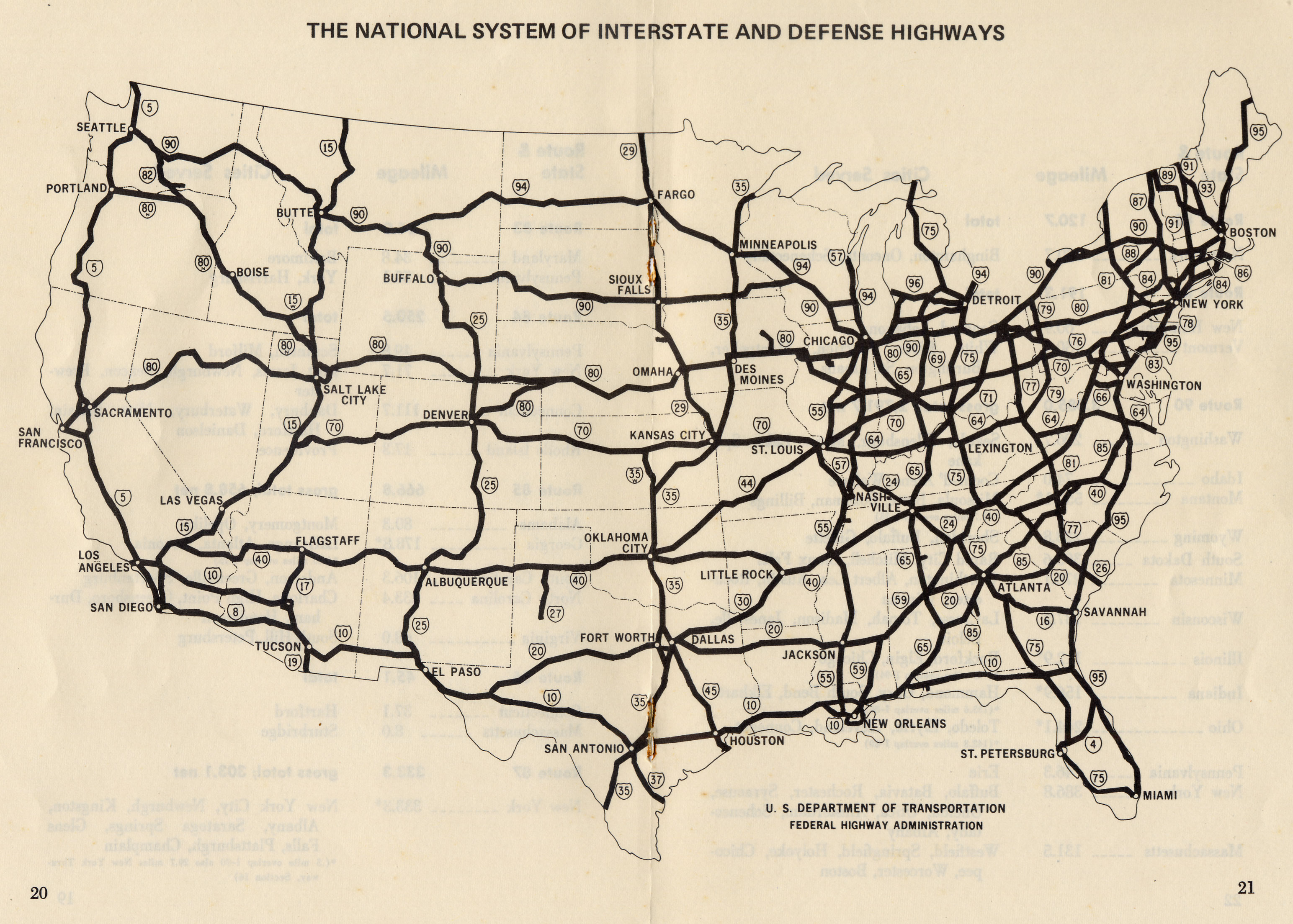 united states highway map pdf valid free printable us highway map