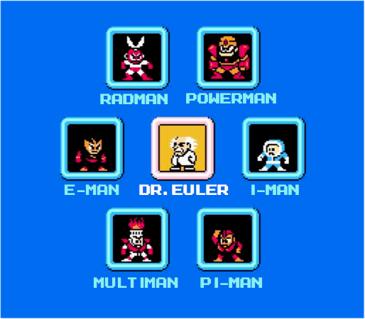 euler's formula mega man